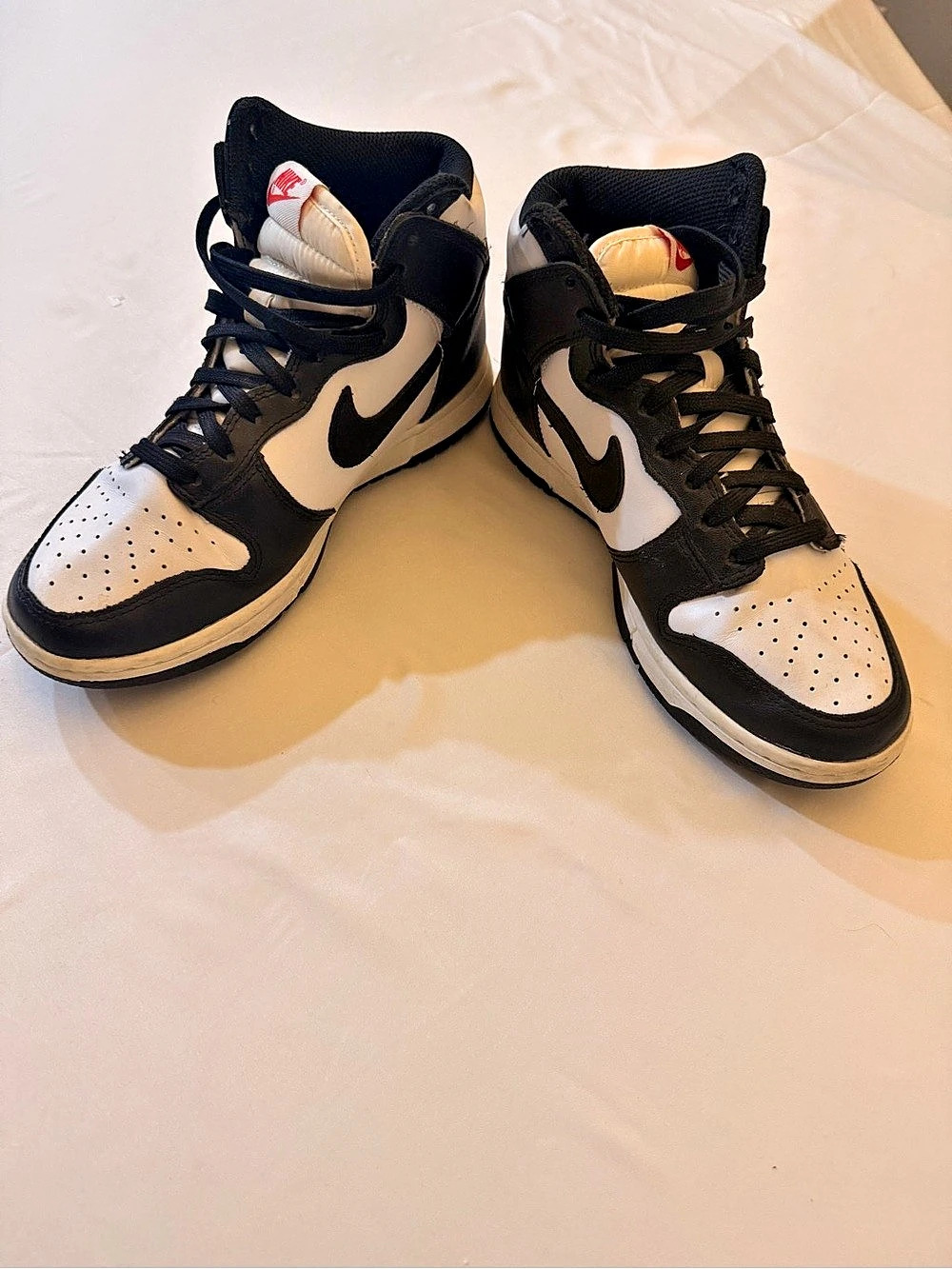 Nike Dunk High Black & White Women’s size 7
